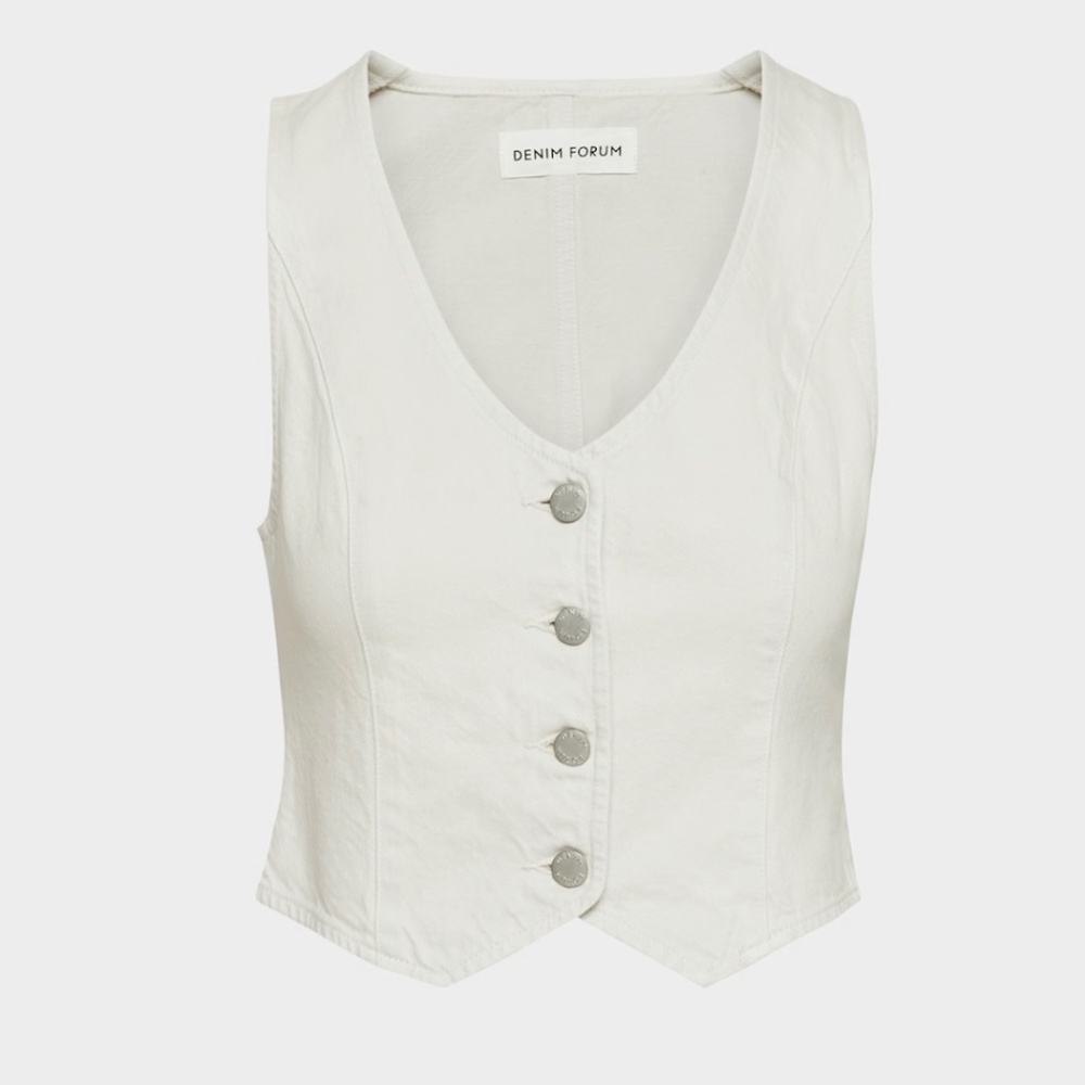 Aritzia Denim Forum '90s Mia Denim Vest